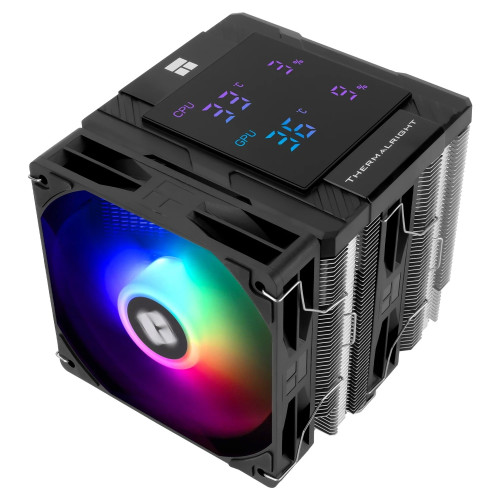 охладител Thermalright Peerless Assassin 120 Digital A-RGB Black - Dual-Tower - LGA1851/AM5 Thermalright CPU Cooler Peerless Assassin 120 Digital A-RGB Black - Dual-Tower