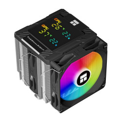 Thermalright охладител CPU Cooler Peerless Assassin 120 Digital A-RGB Black - Dual-Tower - LGA1851/AM5 Thermalright охладител CPU Cooler Peerless Assassin 120 Digital A-RGB Black - Dual-Tower - LGA1851/AM5