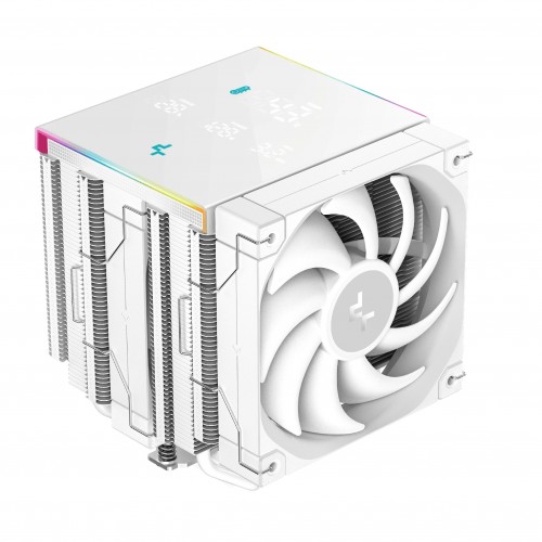 охладител DeepCool AK620 DIGITAL PRO WH - Dual-Tower - LGA1851/AM5 охладител DeepCool AK620 DIGITAL PRO WH - Dual-Tower - LGA1851/AM5