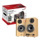тонколони Genius 2.0 - SP-HF520BT - 20W RMS, Bluetooth, 3D Surround, Pine Wood тонколони Genius 2.0 - SP-HF520BT - 20W RMS, Bluetooth, 3D Surround, Pine Wood