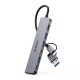 хъб Orico USB-C/USB-A 7 port - USB-C x 2, USB3.0 x 1, USB2.0 x 4, Aluminium хъб Orico USB-C/USB-A 7 port - USB-C x 2, USB3.0 x 1, USB2.0 x 4, Aluminium