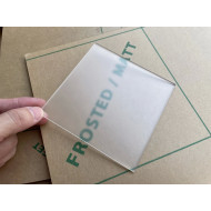 200x200mm Size Cast Frosted Plexiglass Acrylic Board