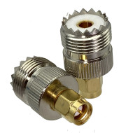 RF Преходник UHF Female към SMA Male RF Преходник UHF Female към SMA Male