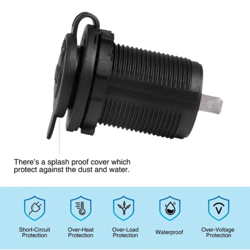 Car Cigarette Lighter Socket 12V-24V