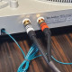 2 Pcs Solderable Rca Panel Mount Plug Female Jacks