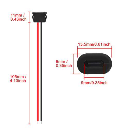 Type-C Waterproof USB Connector Type-C Waterproof USB Connector
