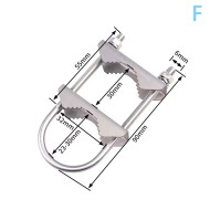 Mount Bracket Kit For Outside Home Antenna F Mount Bracket Kit For Outside Home Antenna F