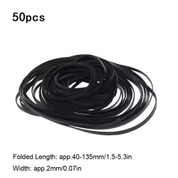 Cassette Tape Machine Belts Assorted 45-130mm / 2 mm