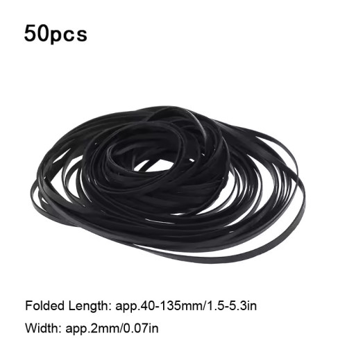 Cassette Tape Machine Belts Assorted 45-130mm / 2 mm