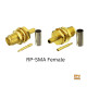 1 бр. конектор за кримпване RP-SMA Female за кабел RG58 U LMR195 RG142 RG400 RP-SMA Female Connector Crimp for RG58 U LMR195 RG142 RG400 CABLE
