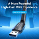 безжичен адаптер Vention WiFi USB adapter Dual Band, 650Mbps Vention WiFi USB adapter Dual Band, 650Mbps