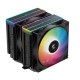 охладител DeepCool AG620 BK - Addressable RGB V2, Dual-Tower - LGA1851/AM5 DeepCool CPU Cooler AG620 BK - Addressable RGB V2, Dual-Tower