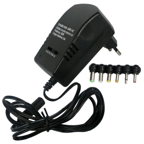Универсален захранващ адаптер 30W 3-12V DC Универсален захранващ адаптер 30W 3-12V DC