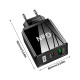Бързо зарядно за телефон 65W PD QC3.0