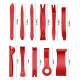 Car Interior Removal Kit - 12 pcs / Red