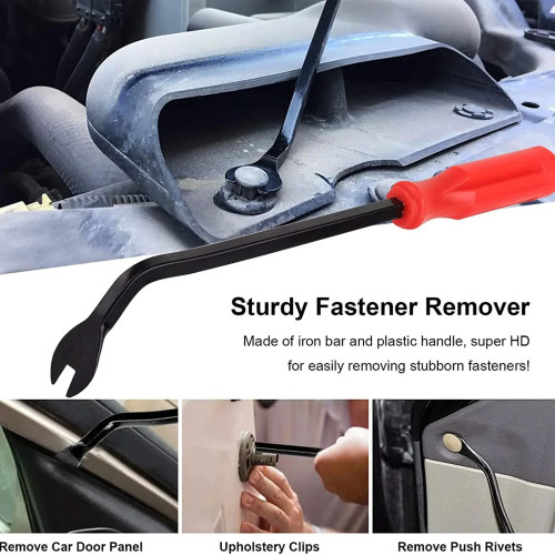 Car Interior Removal Kit - 12 pcs / Red