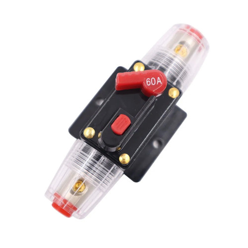 DC resettable circuit breaker