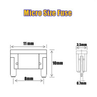 100 Pcs Mini Car Fuses