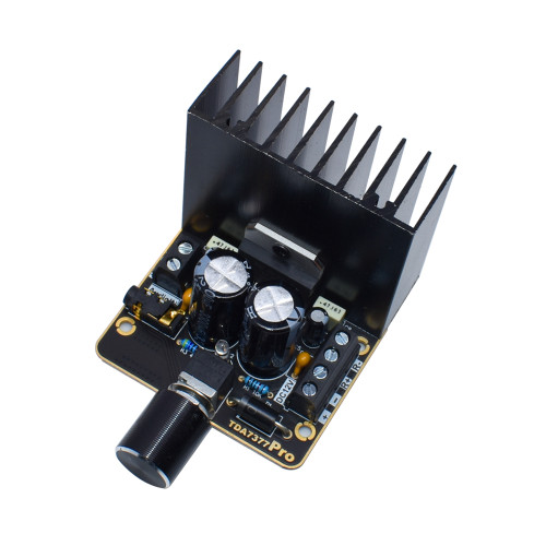 TDA7377 30W+30W DC9-18V stereo AB level digital power hifi amplifier