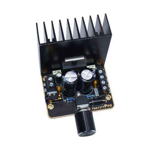 TDA7377 30W+30W DC9-18V stereo AB level digital power hifi amplifier