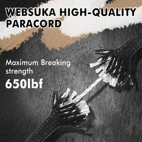 Военен Паракорд 9-Ядрен 650lb (4mm) - 15м Тактическо Въже за Оцеляване и DIY Проекти Военен Паракорд 9-Ядрен 650lb (4mm) - 15м Тактическо Въже за Оцеляване и DIY Проекти