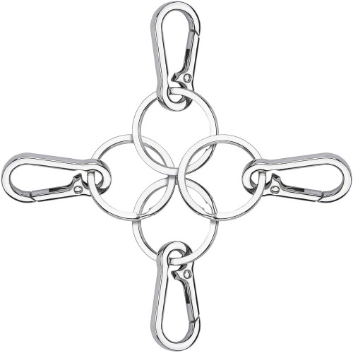 Metal Gourd Buckle Keychain