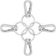 Metal Gourd Buckle Keychain