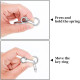 Metal Gourd Buckle Keychain