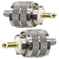 Конектор за кримпване SO239/PL259 Male за кабели LMR195 RG58 RG142 RG400