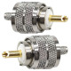 Конектор за кримпване SO239/PL259 Male за кабели LMR195 RG58 RG142 RG400 Конектор за кримпване SO239/PL259 Male за кабели LMR195 RG58 RG142 RG400