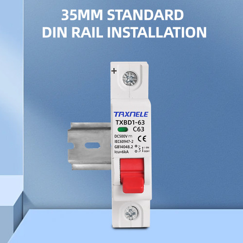 Taxnele DC 500V Мини прекъсвач 1P / Защита от претоварване