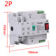 MCB Type Dual Power Automatic Transfer Switch 2P 100A ATS Circuit Breaker Electrical Switch