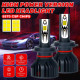 2 броя LED крушки Dualvision H7 Canbus
