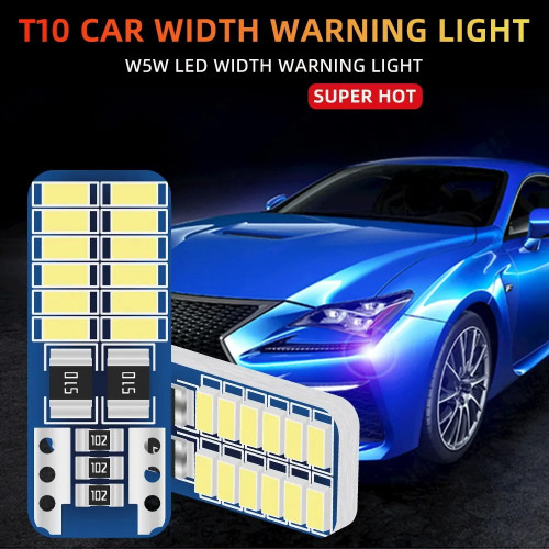 LED крушка за автомобил T10 W5W Canbus