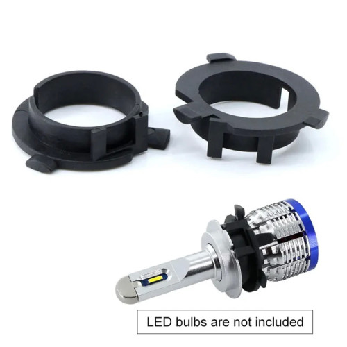 2 броя адаптери за H7 LED крушки за фарове за Hyundai Sonata New/Tucson/Qashqai/Kia K3/4/5