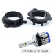 2 броя адаптери за H7 LED крушки за фарове за Hyundai Sonata New/Tucson/Qashqai/Kia K3/4/5