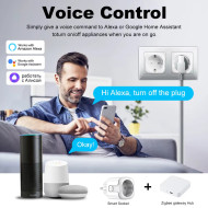 WIFI Контакт с отчитане консумацията на енергия