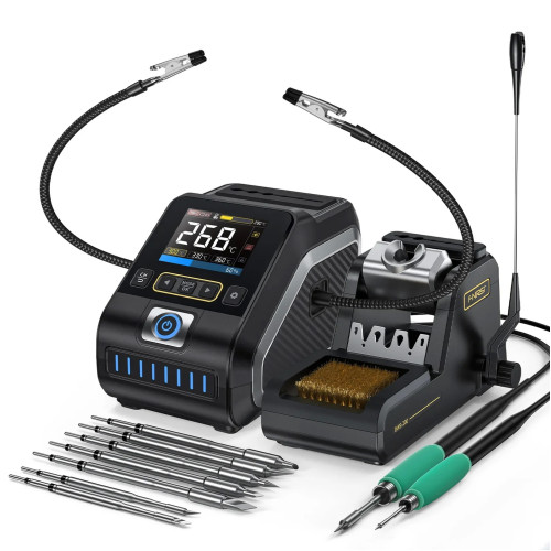 FNIRSI DWS-200 200W Power Repaid Heating Soldering Iron Station