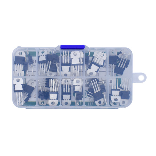 Комплект транзистори и стабилизатори 50 бр. (Voltage Regulator Kit)