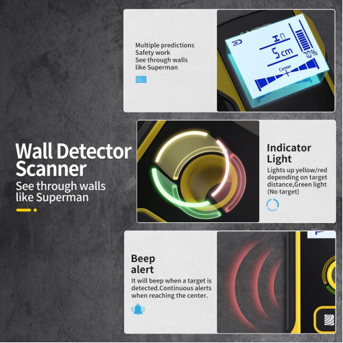 FNIRSI WD-01 Wall Detector Scanner FNIRSI WD-01 Wall Detector Scanner
