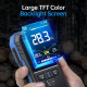 Безконтактен влагомер FNIRSI WMT-10 с 2.4" цветен дисплей – измерва влажност в дърво, тухли и мазилка с висока точност и без повреждане на повърхността.