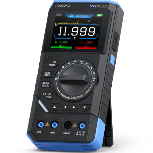 FNIRSI DST-210 – 3-в-1 Осцилоскоп, мултицет и генератор на сигнали FNIRSI DST-210 – 3-в-1 Осцилоскоп, мултицет и генератор на сигнали