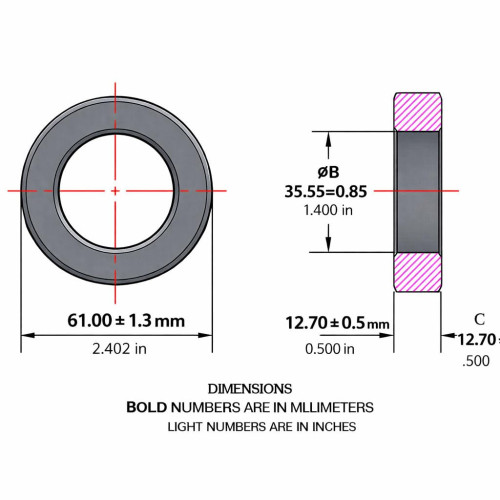 Toroid Core FT240-43 Ferrite