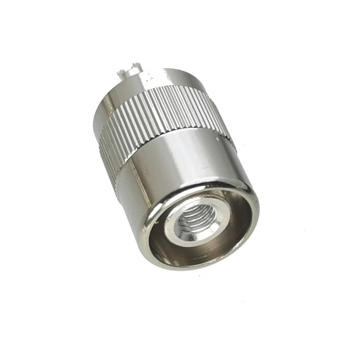 PL-259 UHF мъжки конектор за коаксиален кабел RG58 / LMR195 PL-259 UHF мъжки конектор за коаксиален кабел RG58 / LMR195