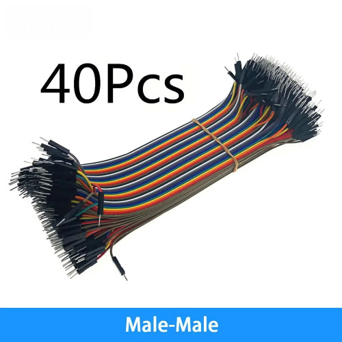 Джъмперен кабел 40PIN 20CM мъжки към мъжки Джъмперен кабел 40PIN 20CM мъжки към мъжки