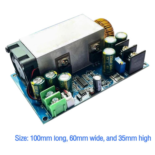 600W High Power Step-Down 12-75V To 2.5-50V 25A
