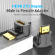 Vention HDMI адаптер 270° ъглов (M/F) – Right Angle Vention HDMI адаптер 270° ъглов (M/F) – Right Angle