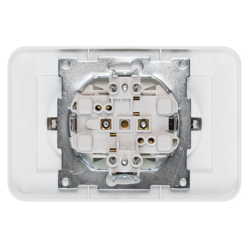 DeTech DE-9223-52 2-Gang Schuko Socket Outlet with Frame, 16A, 250V, IP20, Flush Mount, Gold DeTech DE-9223-52 2-Gang Schuko Socket Outlet with Frame, 16A, 250V, IP20, Flush Mount, Gold