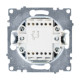 DeTech DE-6008-02 2-Gang 1-Way Light Switch, 10A, 250V, IP20, Flush Mount, Gold DeTech DE-6008-02 2-Gang 1-Way Light Switch, 10A, 250V, IP20, Flush Mount, Gold