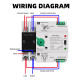 Taxnele ATX-4P 4P ATS за PV инвертор – автоматичен превключвател 63A 4P Din Rail ATS PV Inverter Dual Power Automatic Transfer Selector Switches Uninterrupted 63A 100A 125A Photovoltaic Solar